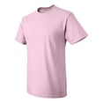 thumbnail image 2 of Couver HD Cotton Short Sleeve T-Shirt , Classic pink , 4X-Large, 2 of 4