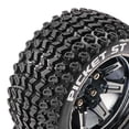 thumbnail image 2 of Duratrax Picket ST 2.8 Mounted Black Chrome 14mm Hex 2 DTXC5203 RC Tire, 2 of 2