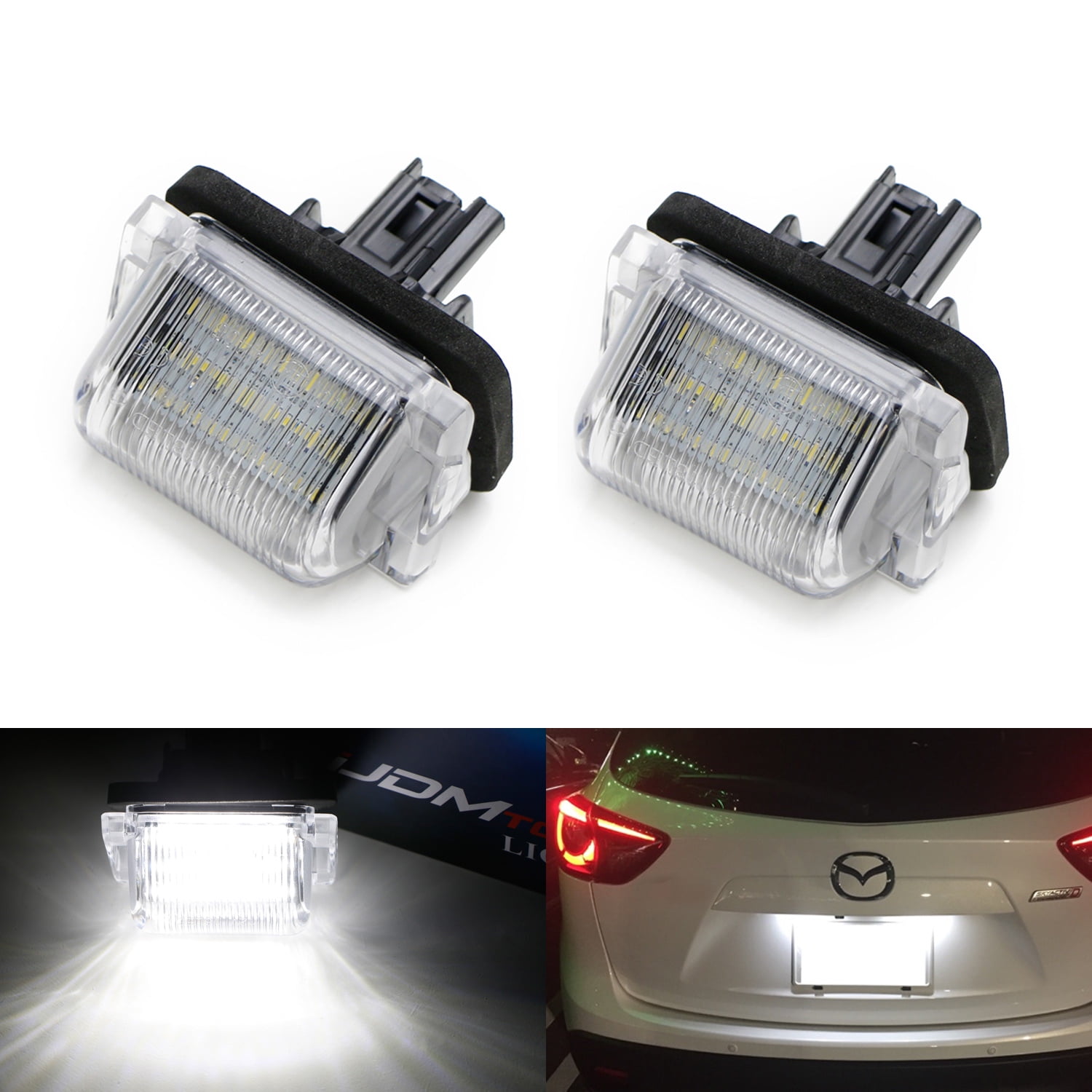 LED White Lights Interior Package Kit For Mazda CX9 2007-2016 11 pcs 