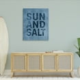 thumbnail image 3 of Stupell Industries Sun & Salt Phrase Nature Painting Gallery Wrapped Canvas Art Print Wall Art, 36 x 48, 3 of 8