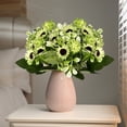 thumbnail image 6 of Artificial Daisy Bouquet with Eucalyptus,Silk Fake Sunflower Mixed Floral Arrangement,Faux Wildflowers Greenery Stems for Wedding Centerpieces,Table Decor,Farmhouse Party,Outdoor Garden, 6 of 6