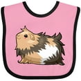 thumbnail image 3 of Inktastic Cute Long Haired Guinea Pig Boys or Girls Baby Bib, 3 of 4