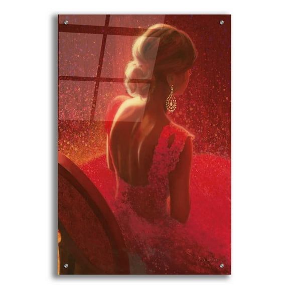 Epic Art 'Before the Opera' by James Wiens, Acrylic Glass Wall Art, 24"x36"