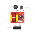 Speaker 2 Way Audio Board Frequency Divider Treble Bass Unit Crossover