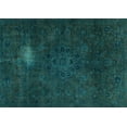 thumbnail image 1 of Ahgly Company Indoor Rectangle Abstract Light Blue Modern Area Rugs, 2' x 4', 1 of 4