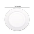 thumbnail image 3 of Langgg 10 Pieces Paper Round Plates Camping Birthday Dinnerware Set Stackable Hiking Backpacking Tableware Campers Accessories 8 Inch, 3 of 8