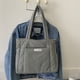 thumbnail image 4 of Bolso de hombro acolchado suave para mujer, bolso de compras ligero para exterior para mujer (gris), 4 of 8