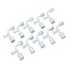 thumbnail image 5 of Conector de manguera de CA para coche, 10 Uds., Universal de aluminio, apto para coches, camiones, vehículos de ingeniería, modificación de aire acondicionado, 5 of 8
