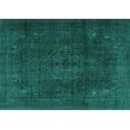 thumbnail image 1 of Ahgly Company Indoor Rectangle Persian Turquoise Blue Traditional Area Rugs, 8' x 12', 1 of 4
