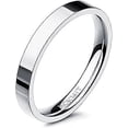 thumbnail image 1 of 3mm 14K Gold Filled Rings for Women Girls Dainty Gold Stacking Stackable Band Thin Gold Thumb Pinky Finger Ring Non Tarnish Comfort Fit Size 4 to 11, 1 of 5