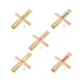 thumbnail image 4 of Wall-Mounted Hourglass Wooden Hourglass Sand Timer 15 Minutes Yellow Sand, 4 of 5