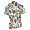 thumbnail image 2 of joogoo Grapes Leaves Men's Cycling Jerseys Mountain Bike Short Sleeve Tops M, 2 of 7