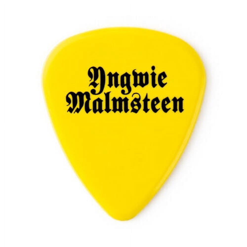 Dunlop Guitar Picks Yngwie Malmsteen Custom Delrin 1.14mm Yellow 24 Picks