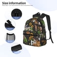 thumbnail image 3 of Disketp Farm Animals 2 Mochila Ligera Clásica con Múltiples Bolsillos, Mochila Casual para Hombre y Mujer, Ideal para Escuela, Trabajo y Viajes, 3 of 6