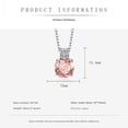 thumbnail image 3 of Vireellx Diamond Earrings for Women Rose Set Octagon Ring Stud Earrings Pendant Three-piece Jewelry for Her Birthday Christmas Gift, 3 of 11