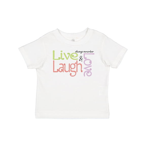 Inktastic Live, Laugh, Love Boys Baby T-Shirt