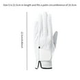 thumbnail image 2 of Guantes de golf shamjiam malla elásticos antideslizantes para deportes al aire libre S, 2 of 8