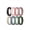 Pack A: Black, Light Red Orange, Old Rose, Burnished Brown, Mojave Desert, New Steel, Green Bay, Rifle Green, variant on ThunderFit Silicone Ring Wedding Bands for Women, Promise Rings with Elegant Wavy Grooves, 6mm Wide, 2mm Thick, Breathable, Women's Rubber Engagement Rings, Variety Multipack 1-4-8