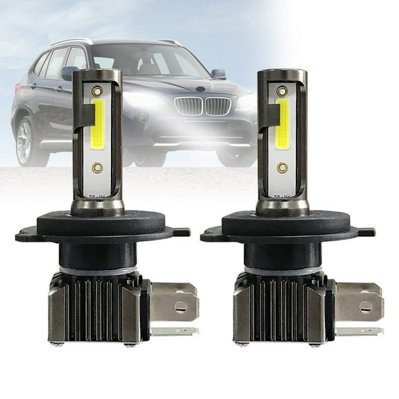 For Ford F-150 F-250 E-150 H6054 7x6 Halo LED Headlight Dual Color Spot Floodi