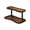 Brown L, variant on Versatile Heavy Duty 2 Tier Storage Rack Shelf For Garage Kitchen Home Organization Bamboo Wood Display Stand In Brown L