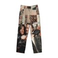thumbnail image 4 of Pantalon de Pyjama Noir pour Hommes Imprimé Intégral The Walking Dead Anime, 4 of 8