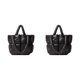 thumbnail image 3 of Minnieouse Bolso de mano ligero y acolchado con cómodas correas acolchadas para los hombros Bolso tipo almohada Negro Negro 2Conjunto, 3 of 6