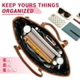 thumbnail image 3 of VANCORE Purse Organizer Insert, Tote Handbag Insert Organizer with 13 Pockets for Woman, Black, 3 of 9