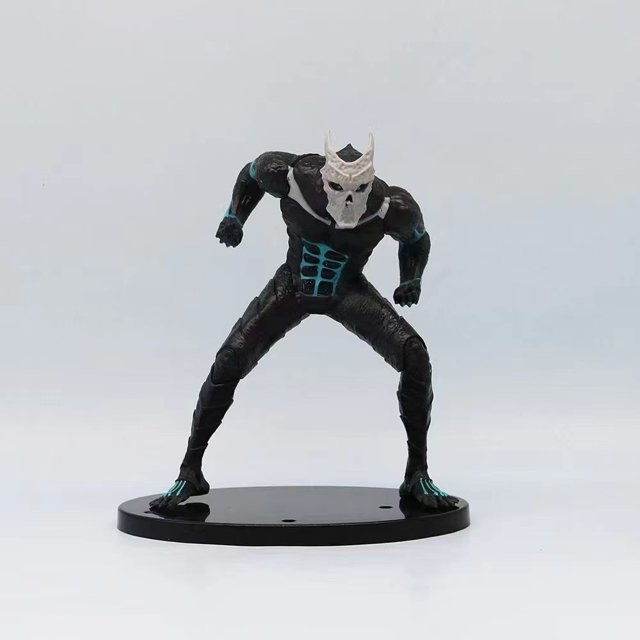 Figuras de acción de Kaiju Monster n. ° 8 para niños, juguetes creativos de PVC, modelo de dibujos animados, regalo de cumpleaños y Navidad, 3 piezas