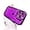 Purple, variant on Compatible with iPhone 14 Pro Case with Clear Kickstand Creative Protective Design Case with Camera Holder for TPU Slim Shockproof Cool Phone Case for iPhone 14 Pro-Black