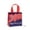 D, variant on Bulk Set of 12 Non Woven Reusable Shopping Bags with Sturdy Construction - Eco Friendly Portable Carrying Bags for Retail Events Gift Packaging Party Favors and Everyday Storage Needs