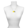 thumbnail image 2 of Delight Jewelry Acrylic Large Yellow Megaphone - Silvertone Senior Class of 2026 Dome Necklace, 18", 2 of 5