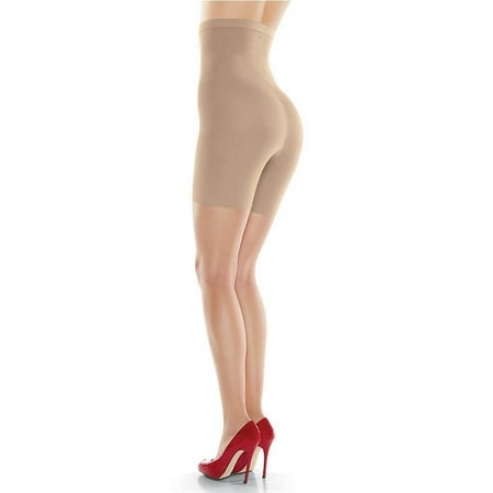 Women s Assets by Sara Blakely 871B High-Waist Mid-Thigh Shaper Super Control (Nude 1)
