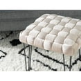 thumbnail image 6 of Linon Shadbury Square Stool Tan, 6 of 6