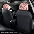 thumbnail image 5 of 2 PCS Car Headrest Cover, Shrimp No.9053 Soft Car Seat Head Rest Cover Protector Interior Car Accessories Seat Covers for Cars Truck Auto Only Covers, 5 of 8