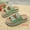 Green, variant on Platform Wedge Sandals for Women, Breathable Cork Summer Shoes with EVA Cushion, Lightweight Slip-On Beach Sandals 2026