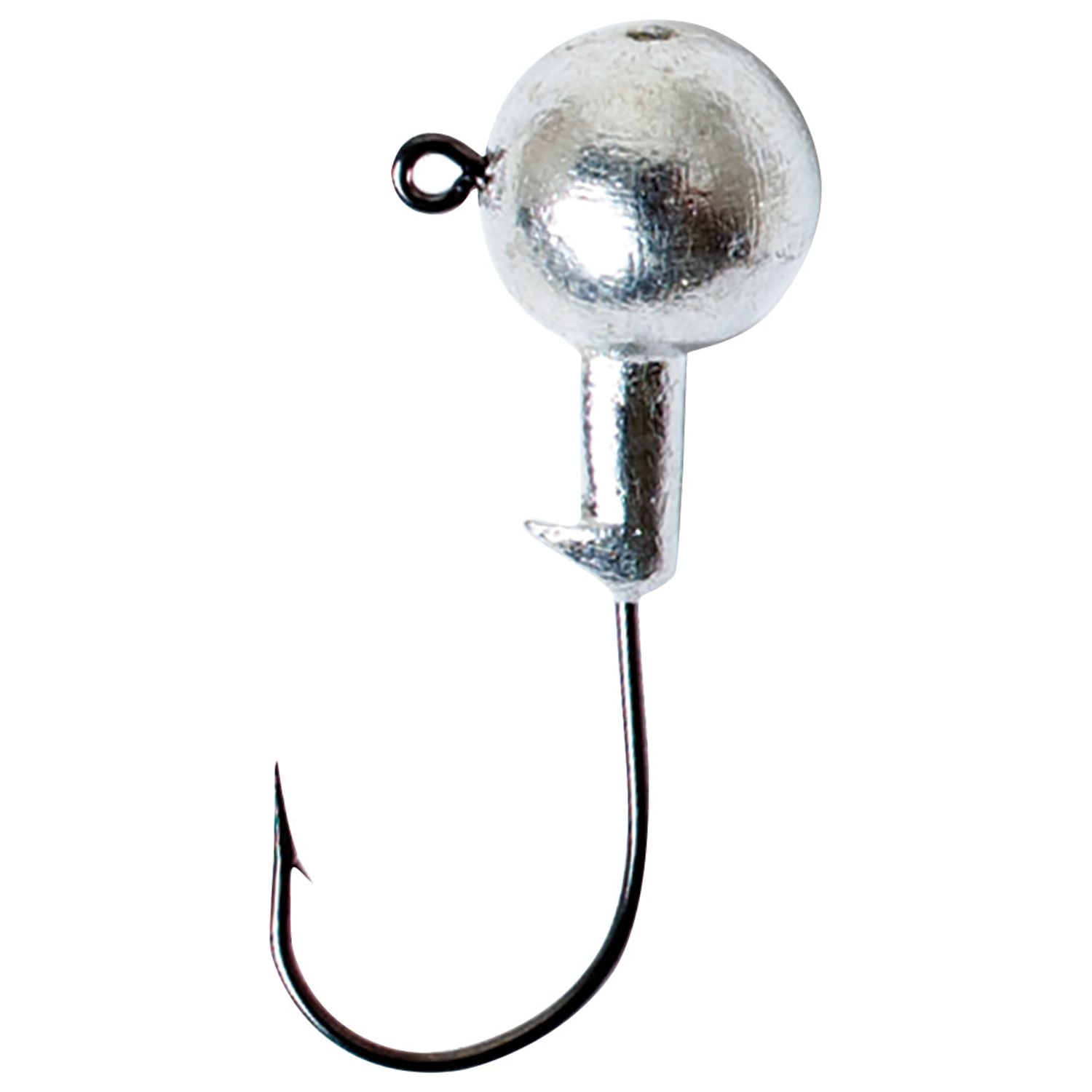 Eagle Claw Non-Lead Tin Ball Head Fishing Jig, Unpainted, 3/8 oz.