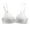 Grey, variant on Prolriy Wireless Bra, Student Girl Thin Solid Color Bra Underwear Bralette Bras for Women Beige L