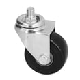 thumbnail image 4 of Ruedas de vástago 65mm/2.6in Rotación de 360 ° Accesorios de montaje de muebles de bajo ruido para múltiples motivos, 4 of 8