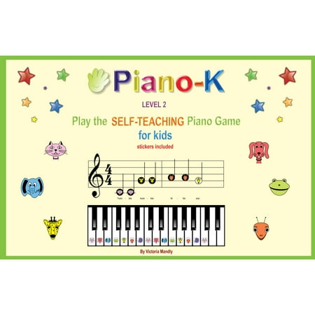Ez Play Piano - Piano-K Play the Self-teaching Piano Game for Kids, Level 2