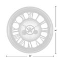 thumbnail image 1 of FirsTime & Co. Gear Works Wall Clock, American Crafted, Metallic Black, 24 x 2 x 24,, 1 of 4