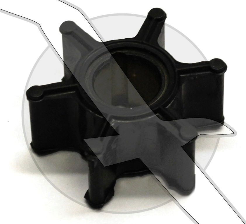 Water Pump Impeller for 9.9 & 15 hp Johnson Evinrude Outboard Motor 386084 