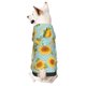 thumbnail image 1 of Fotbe White Polka Dot Sunflower A Sudadera con Estampado para Perros Pequeños – Suéter con Capucha para Mascotas, Tela Suave de Forro Polar con Bolsillo-X-Large, 1 of 7