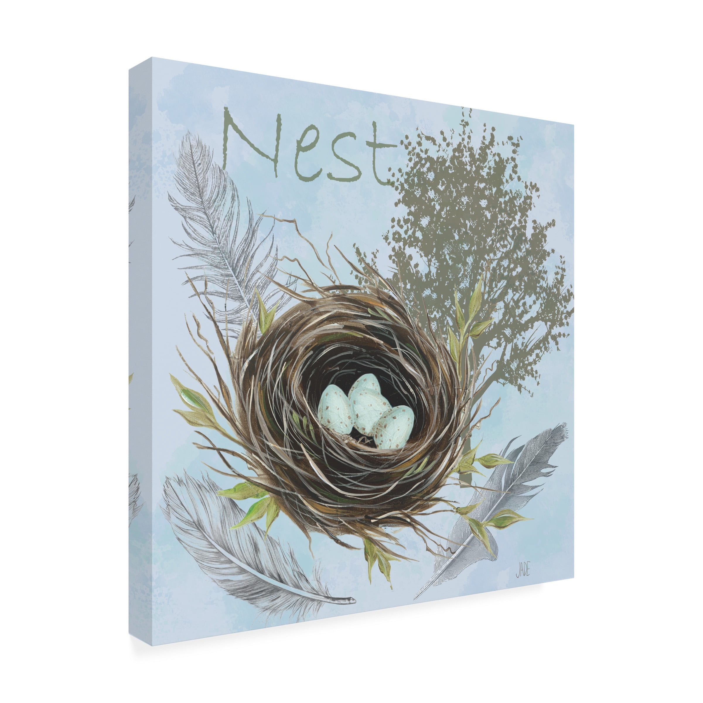 Jade Reynolds 'Nesting Collection I' Canvas Art