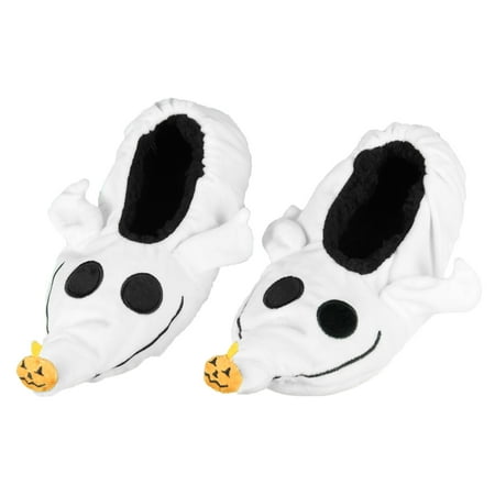 

Nightmare Before Christmas Zero Ghost Dog Slipper Socks No-Slip Sole (Small)