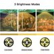 thumbnail image 2 of Lámparas de sombrilla recargables, sombrilla brillante de 28 LED, 3 modos de iluminación diferente, luz de sombrilla de patio y para camping, terraza, playa, jardín y piscina (luz amarilla), 2 of 5