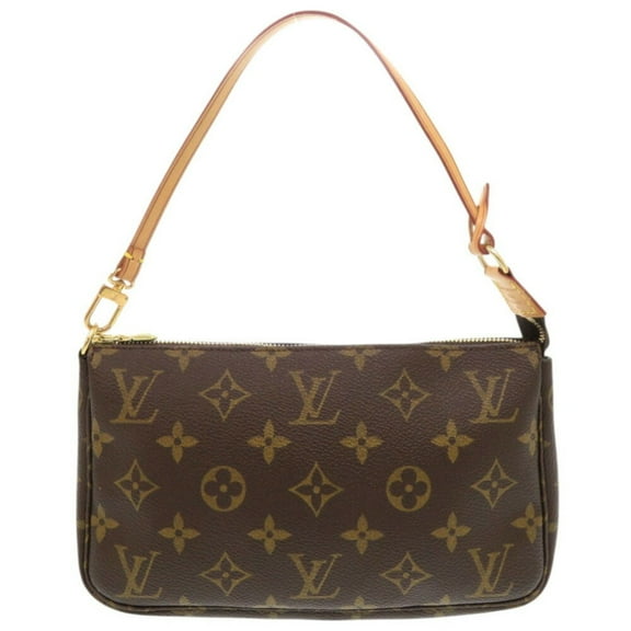 Pre-Owned Louis Vuitton Pochette Accessoires Monogram M51980 Brown Pouch LV 1258LOUIS... (Good)