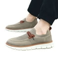 thumbnail image 6 of Tao Tao Breeze Shoes For Men Oxfords Lace-Up Lightweight Casual Walking Shoes Comfortable Dress Shoes For Men Fashion Casual Mesh Shoes Soft Sole Shoes Khaki 39, 6 of 6