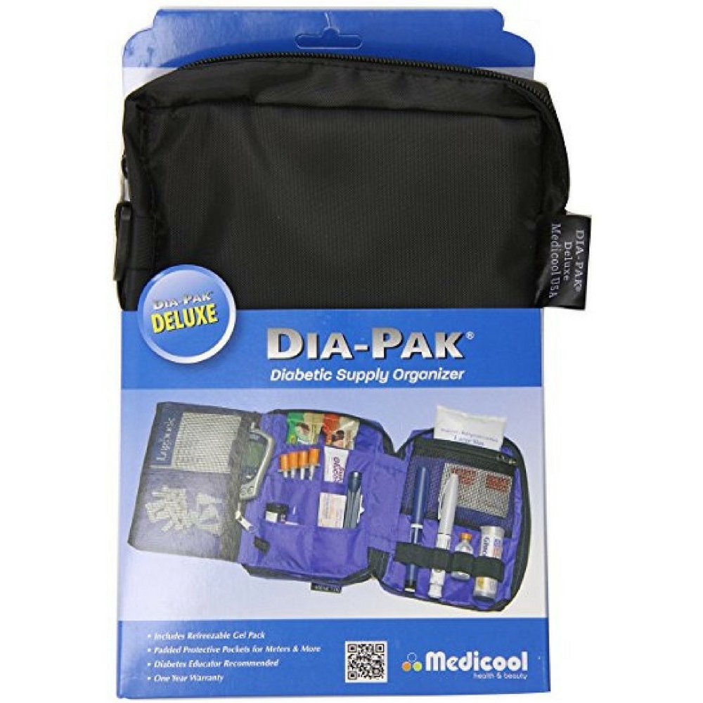 Medicool DIAPAK Deluxe Diabetic Supply Organizer 1 Each