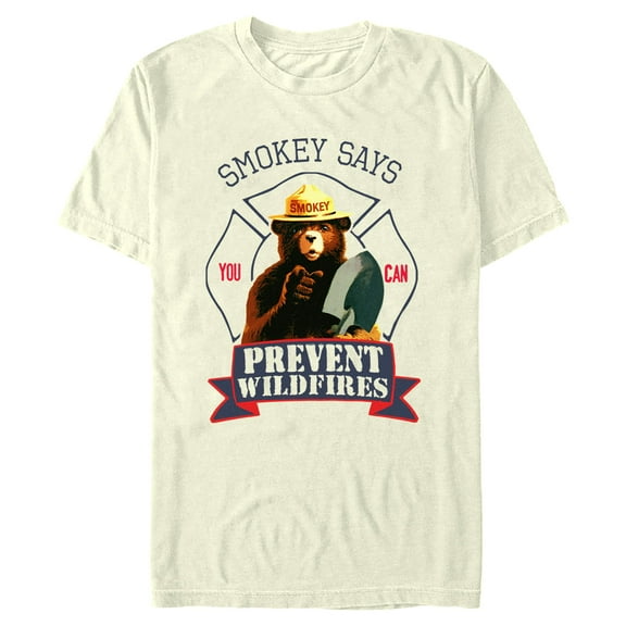 Mens Smokey Bear You Can Prevent Wildfires T Shirt