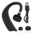 thumbnail image 2 of Ear Hook Headset, In-Ear Earphones, 180 Rotate IPX5 Waterproof for IOS System Black, 2 of 7
